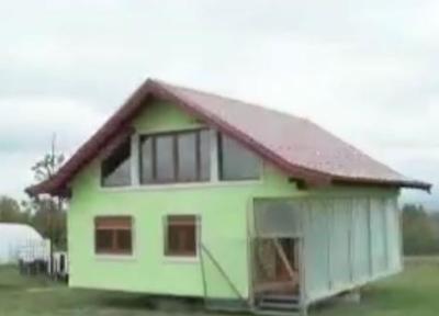 ساختار جالب خانه ای که به دور خود می چرخد ساختار جالب خانه ای که به دور خود می چرخد